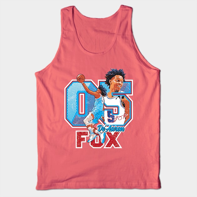 De"Aaron Fox Tee T-shirt Tank Top by goderslim